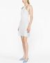 Courrèges Jurk met geborduurd logo Blauw - Thumbnail 3