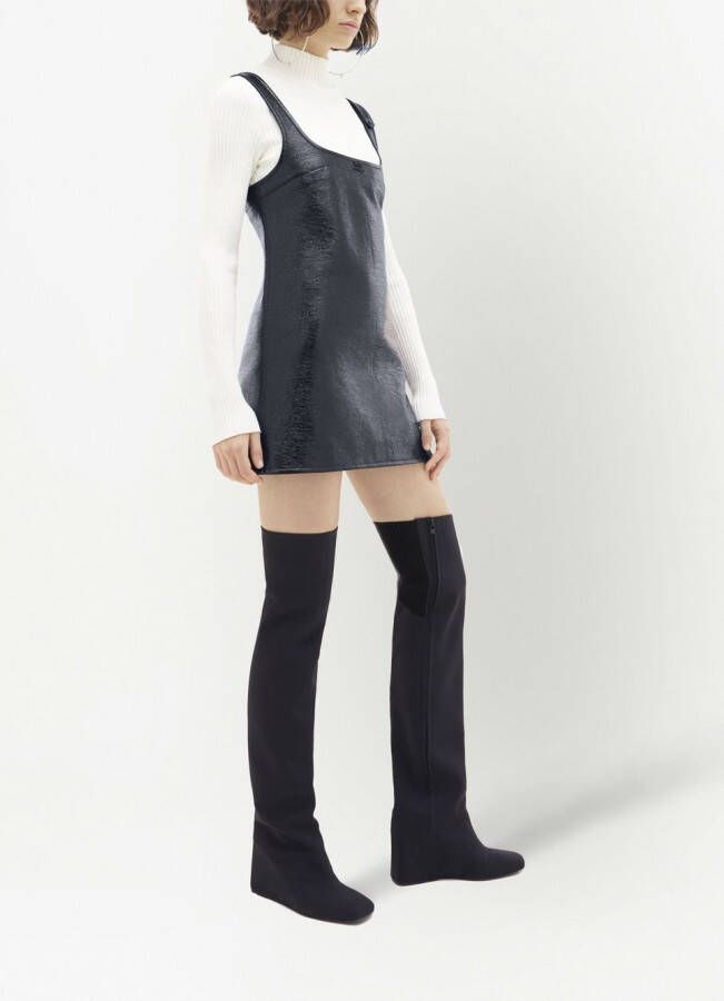 Courrèges Mini-jurk Blauw