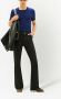 Courrèges T-shirt met logo-applicatie Blauw - Thumbnail 2