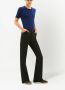 Courrèges T-shirt met logo-applicatie Blauw - Thumbnail 3