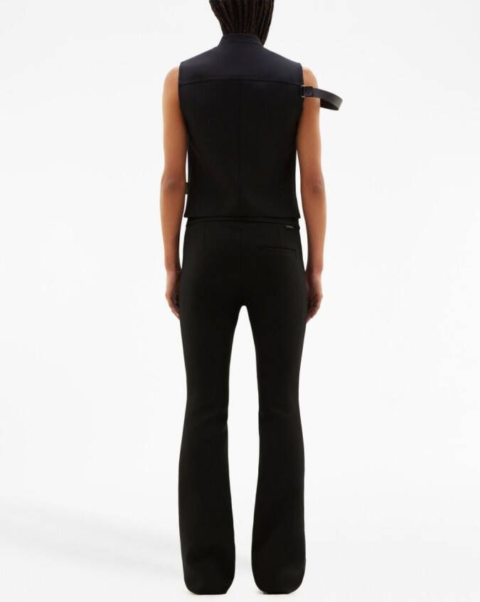 Courrèges Kick flare jeans Zwart