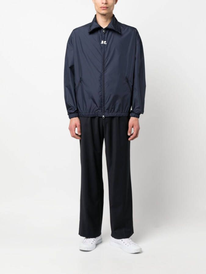 Courrèges Lichtgewicht jack Blauw