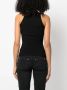 Courrèges Tanktop met geborduurd logo Zwart - Thumbnail 4