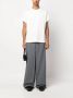 Courrèges T-shirt met logopatch Wit - Thumbnail 2
