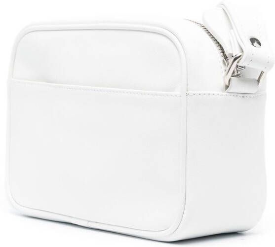 Courrèges Cameratas met logopatch Wit