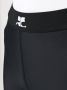 Courrèges Bikershorts met logoprint Zwart - Thumbnail 5