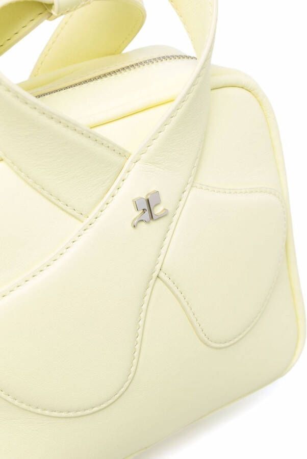 Courrèges Loop shopper Geel