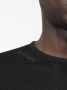 Courrèges T-shirt met mesh vlak Zwart - Thumbnail 5