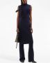 Courrèges Midi-jurk met bandje Blauw - Thumbnail 2
