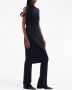 Courrèges Midi-jurk met bandje Blauw - Thumbnail 3