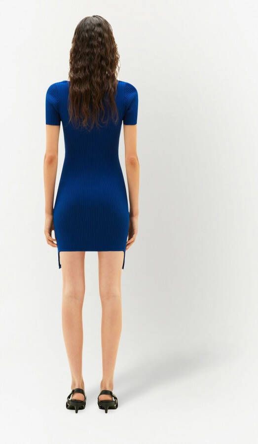 Courrèges Mini-jurk Blauw