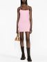 Courrèges Mini-jurk met geborduurd logo Roze - Thumbnail 2