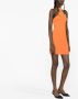 Courrèges Mini-jurk met halternek Oranje - Thumbnail 3
