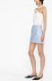 Courrèges Mini-rok met geborduurd logo Blauw - Thumbnail 3