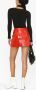 Courrèges Mini-rok met logopatch Rood - Thumbnail 4