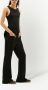 Courrèges Mouwloze jumpsuit Zwart - Thumbnail 3