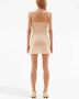 Courrèges Mouwloze mini-jurk Beige - Thumbnail 4