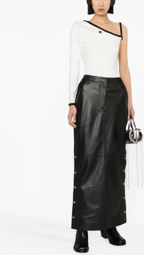 Courrèges Asymmetrische top Wit
