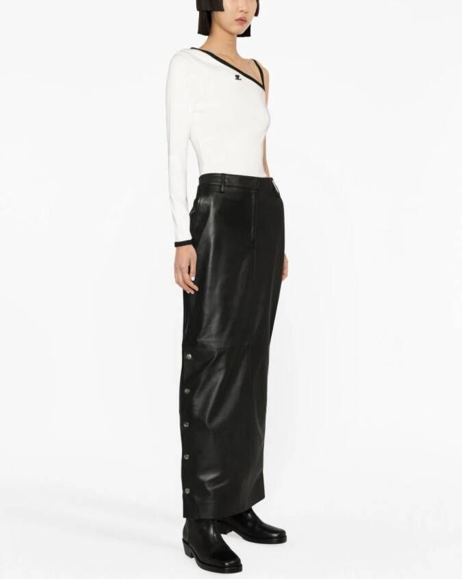 Courrèges Asymmetrische top Wit