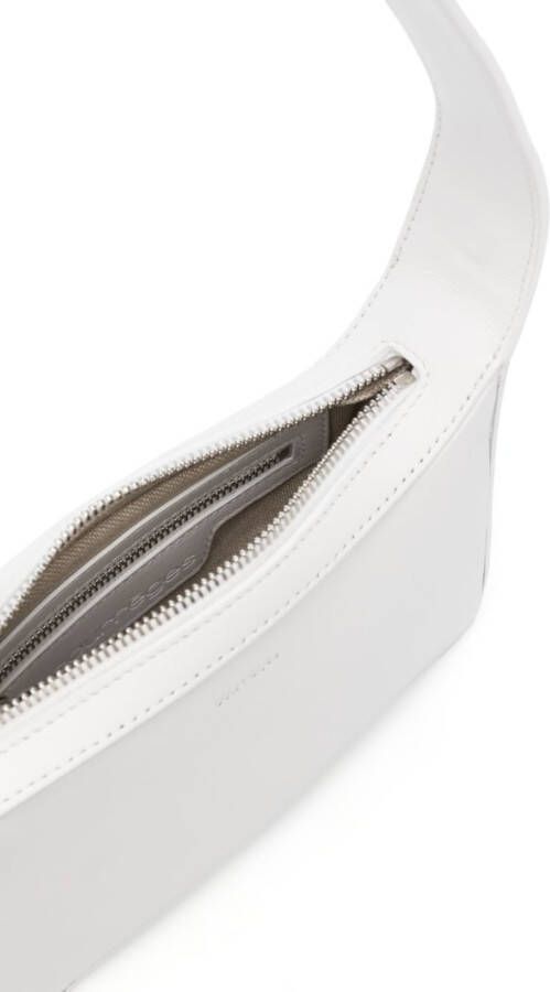 Courrèges Racer leren tas Wit