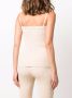 Courrèges Tanktop met geborduurd logo Beige - Thumbnail 3