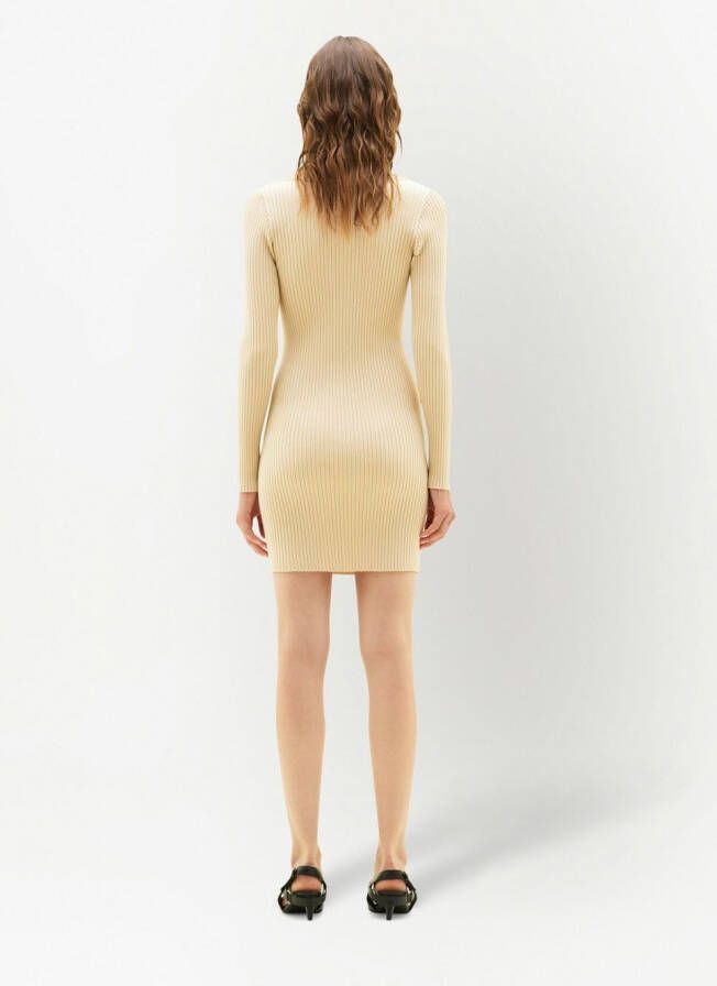 Courrèges Mini-jurk Beige