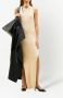 Courrèges Geribbelde jurk Beige - Thumbnail 2