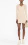 Courrèges Ribgebreide jurk Beige - Thumbnail 2