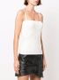 Courrèges Tanktop met geborduurd logo Wit - Thumbnail 3