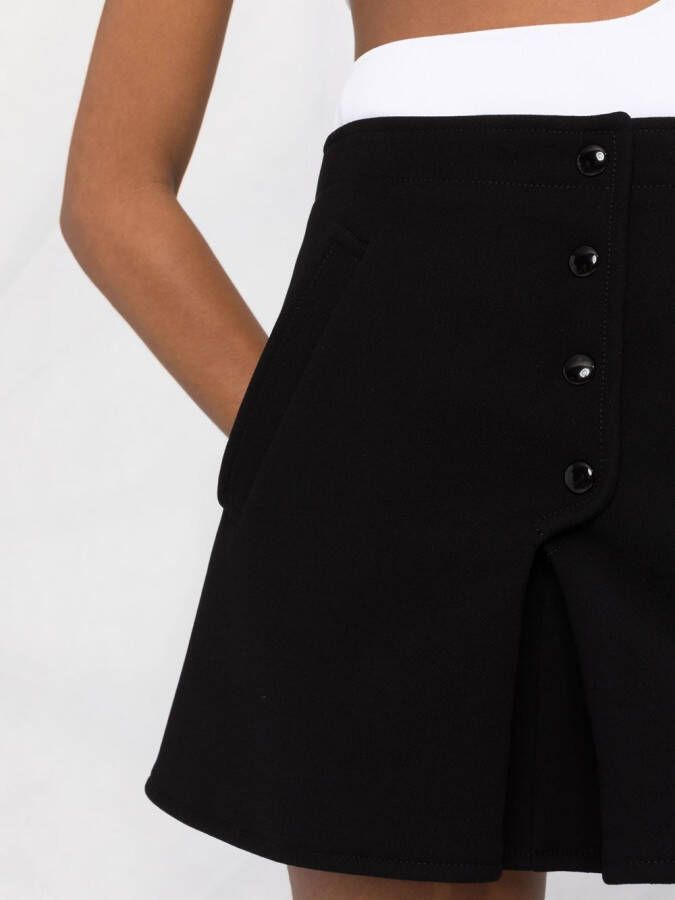 Courrèges Rok met A-lijn Zwart