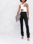 Courrèges Satijnen broek Zwart - Thumbnail 2