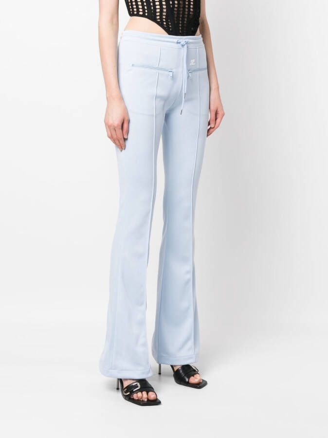 Courrèges Flared trainingsbroek Blauw