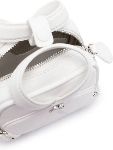 Courrèges Shopper met gedraaid bandje Wit