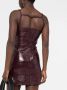 Courrèges Mouwloze mini-jurk Rood - Thumbnail 3