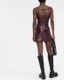 Courrèges Mouwloze mini-jurk Rood - Thumbnail 4