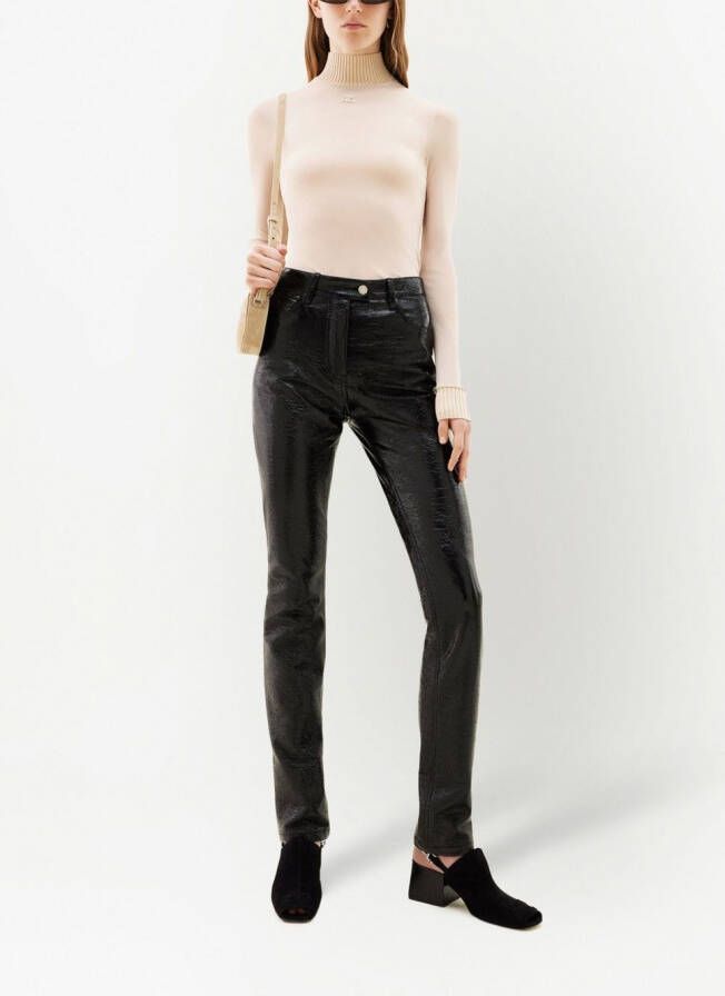 Courrèges Broek met vijf zakken Zwart