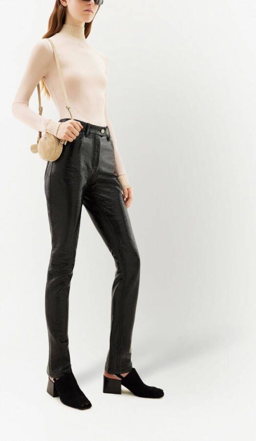 Courrèges Broek met vijf zakken Zwart