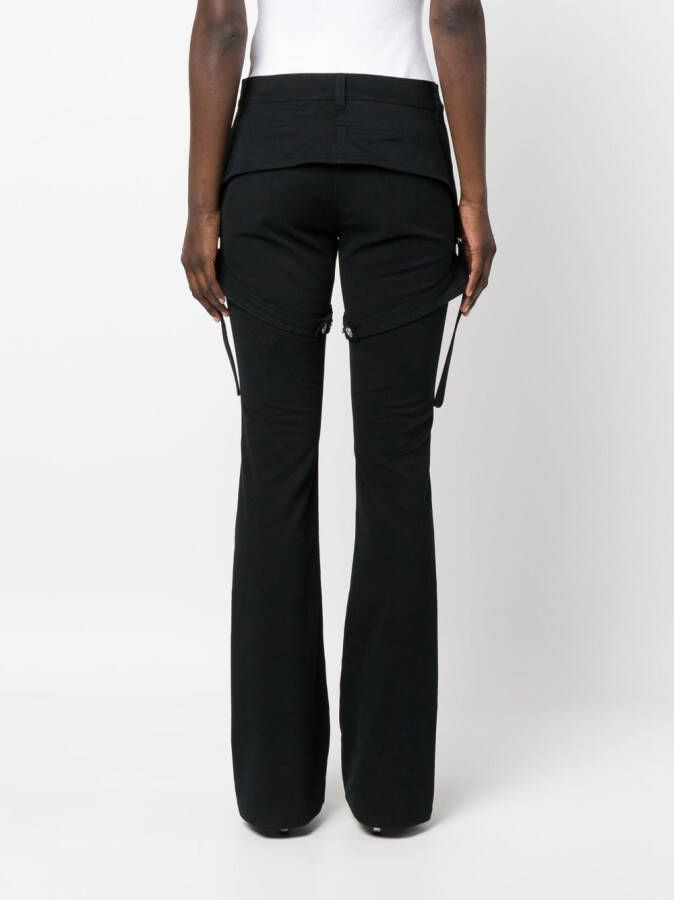 Courrèges Slim-fit jeans Zwart