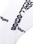 Courrèges Sokken met geborduurd logo Wit - Thumbnail 2