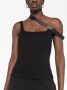 Courrèges Tanktop met bandje Zwart - Thumbnail 5