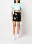 Courrèges T-shirt met bretels Blauw - Thumbnail 2