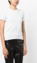 Courrèges T-shirt met geborduurd logo Blauw - Thumbnail 3