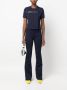 Courrèges T-shirt met bandje Blauw - Thumbnail 2