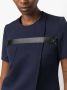 Courrèges T-shirt met bandje Blauw - Thumbnail 5