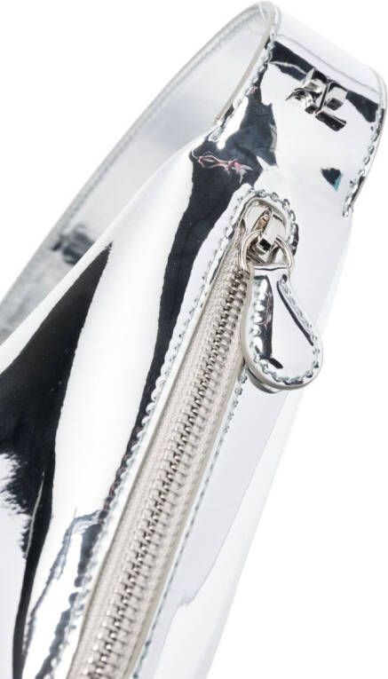Courrèges The One leren tas Zilver