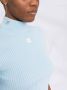 Courrèges Top met geborduurd logo Blauw - Thumbnail 2