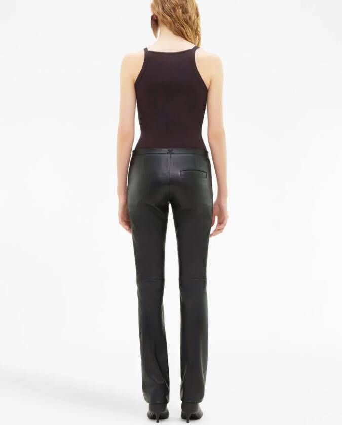 Courrèges Tanktop met geborduurd logo Bruin
