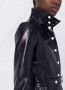 Courrèges Vinyl trenchcoat met logo-applicatie Blauw - Thumbnail 3