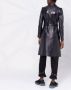 Courrèges Trenchcoat met logopatch Blauw - Thumbnail 4