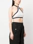 Courrèges Tweekleurige top Wit - Thumbnail 3